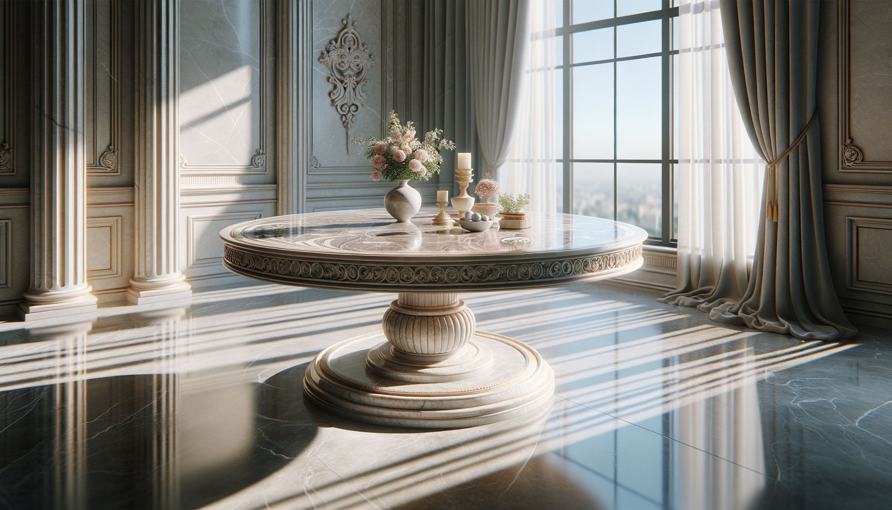 The Timeless Appeal of Marble Round Tables